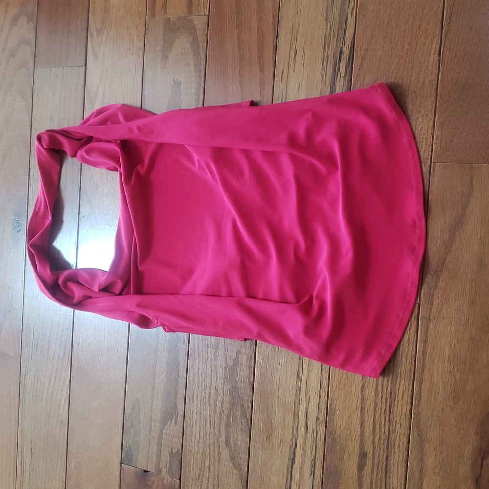 Elegant Pink Halter Top Size Small